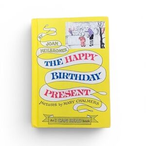 The Happy Birthday Present by Joan Heilbroner | Vintage I Can Read Hardcover